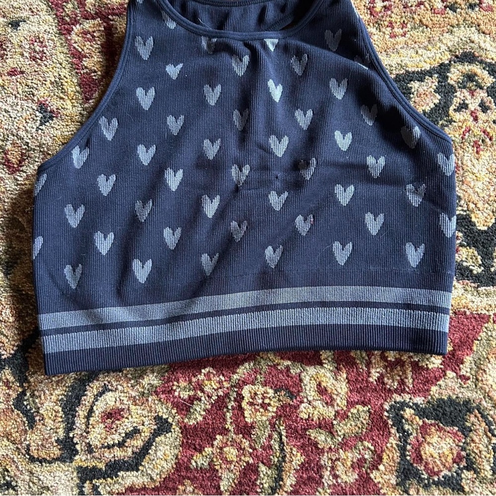 Spiritual Gangster Black Ribbed Top